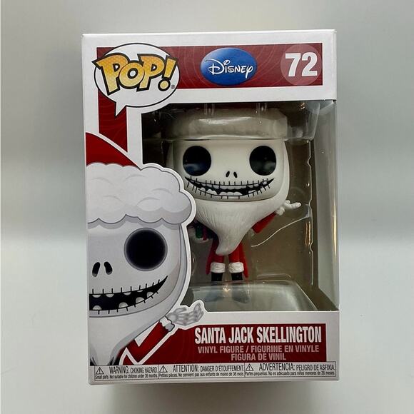 Funko Other - Santa Jack Skellington #72 – The Nightmare Before Christmas Funko Pop